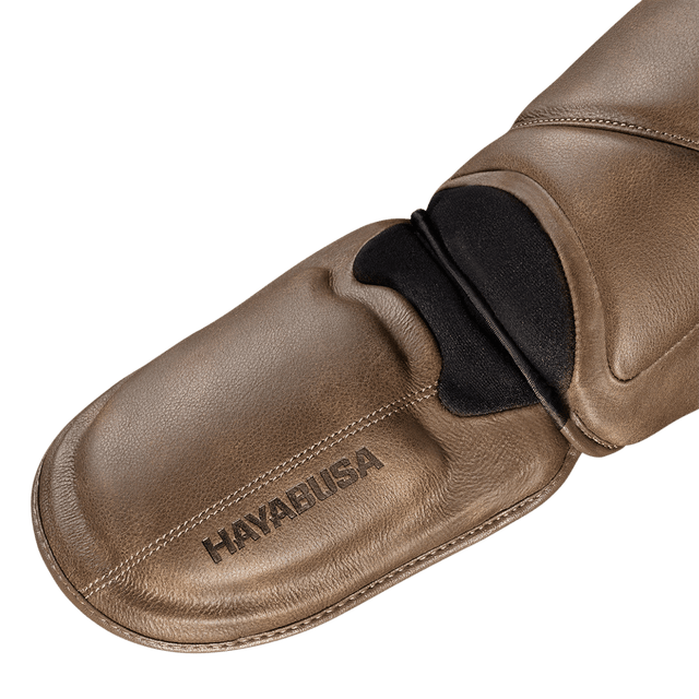 Espinilleras Hayabusa T3 LX – Marrón Vintage