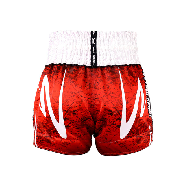 Shorts de Muay Thai Twins TTBL – Rusty Red