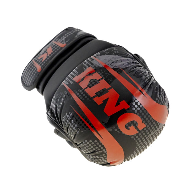 King Pro Boxing MMA-Sparringshandschuhe Shogun – Schwarz/Rot