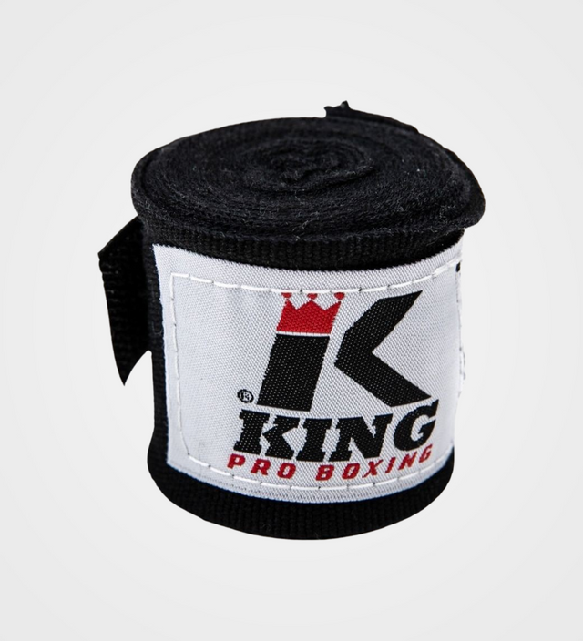 Bandes de boxe King – Noir
