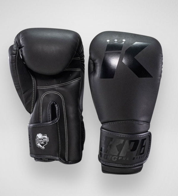Guantes de boxeo King Pro Boxing BGK1 – Negro/Negro
