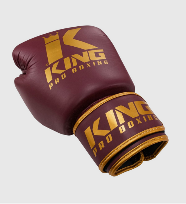 Gants de boxe King – Bordeaux/Or