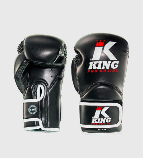 Gants de boxe King enfant – Noir/Blanc