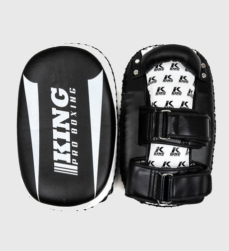 King Pro Boxing Thai Pads Revo - Schwarz/Weiß - Schlag- & Trittpolster