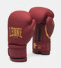 Gants de boxe Leone GN059X – Bordeaux/Or