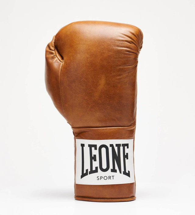 Leone Sport Boxhandschuhe mit Schnürverschluss - Romeo Vintage - Boxhandschuhe