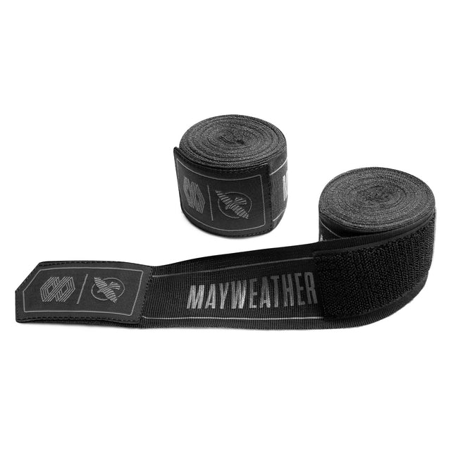 Hayabusa x Mayweather Bandagen Stretch – Schwarz/Grau