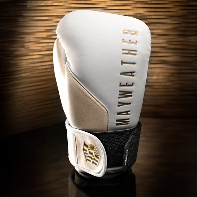 Guantoni da boxe Hayabusa x Mayweather Champ – Bianco/Oro