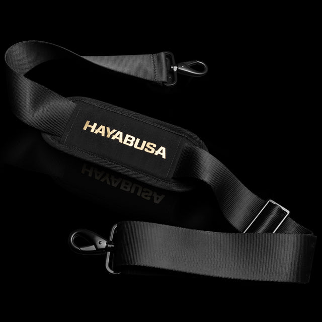 Borsa sportiva Hayabusa x Mayweather Mesh – Nero/Oro