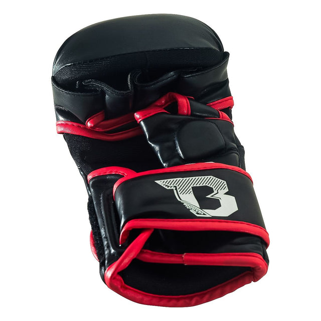 Gants de sparring MMA Booster Pro – Noir/Rouge