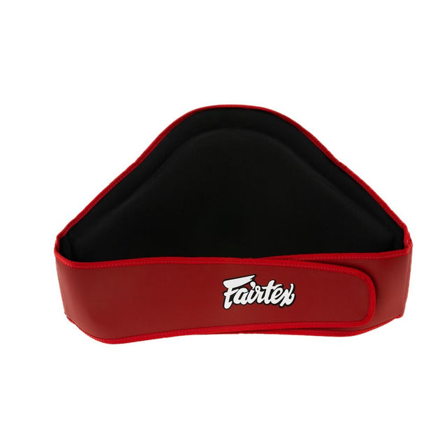 Fairtex Bauchschutz FXB – Rot/Schwarz/Gold