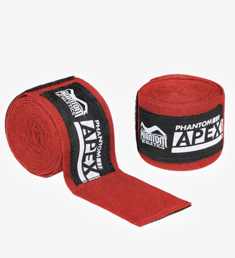 Vendas de boxeo Phantom APEX – Rojo