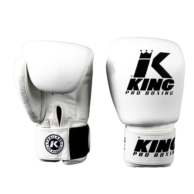 King Pro Boxing Boxing Gloves BGVL3 - White/Black
