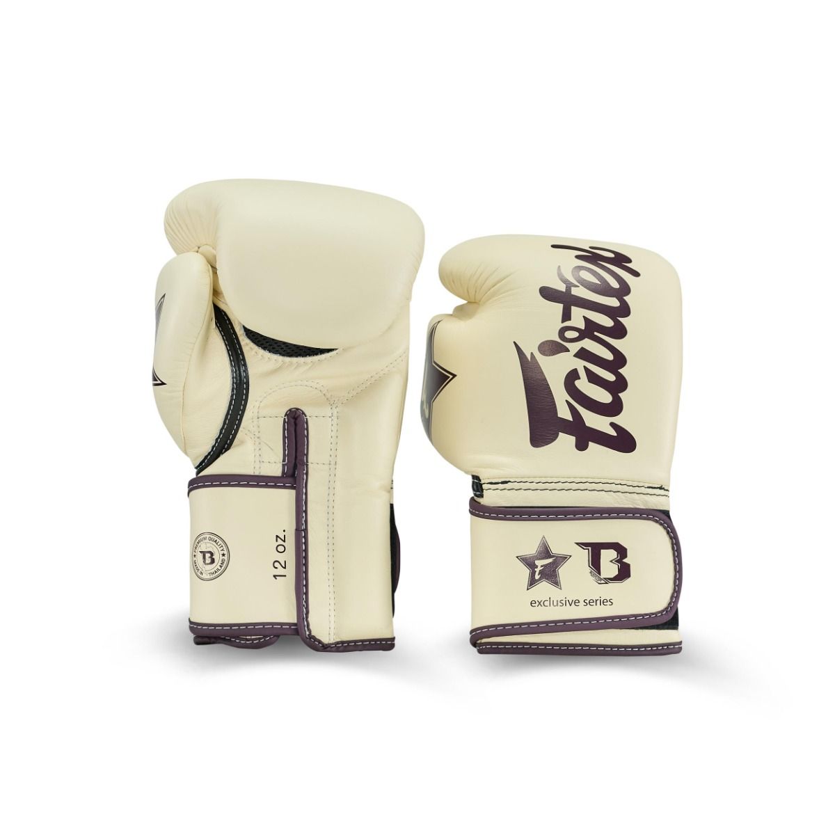 Gants de boxe Fairtex FXB - Crème