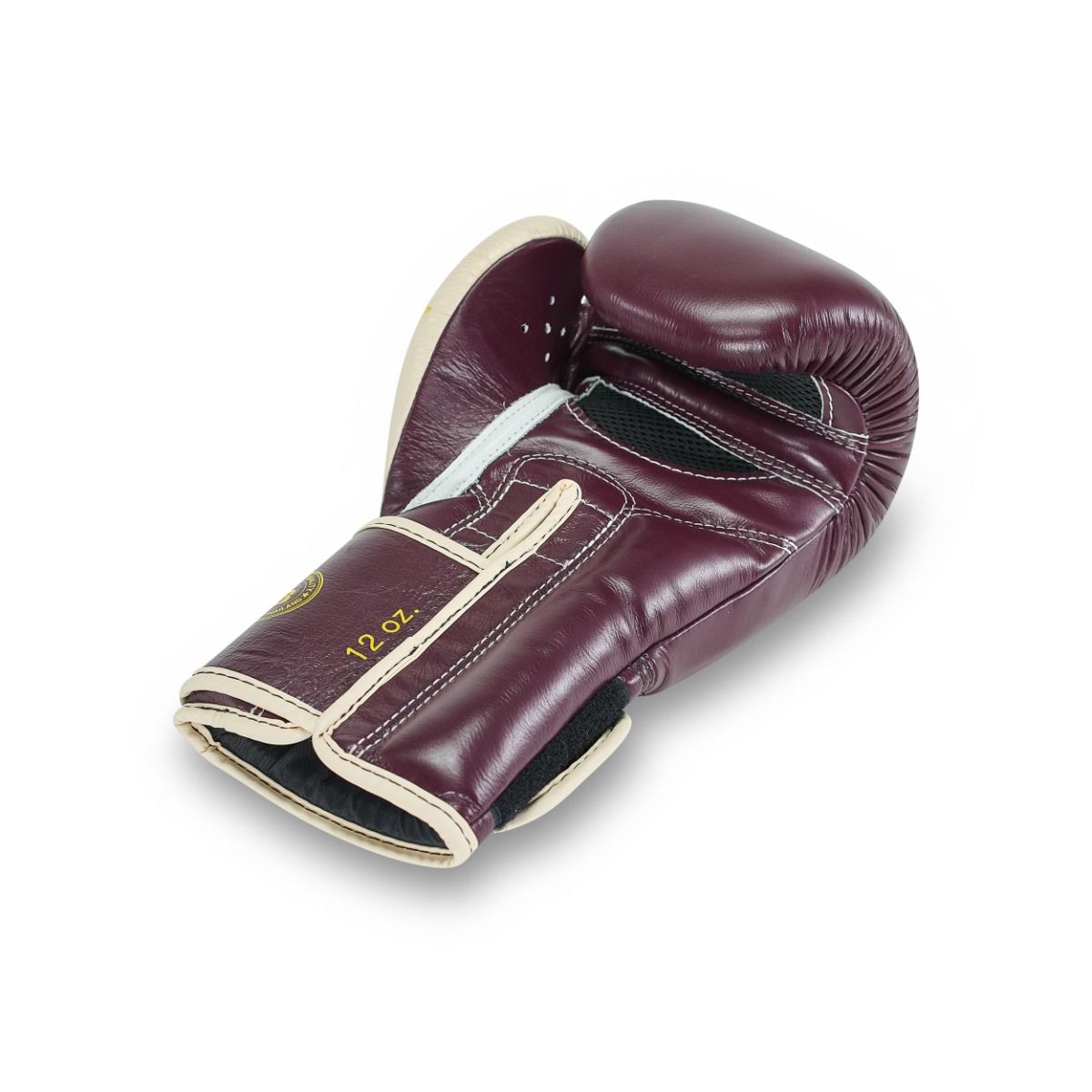 Gants de boxe Fairtex FXB V2 - Rouge bordeaux/Crème