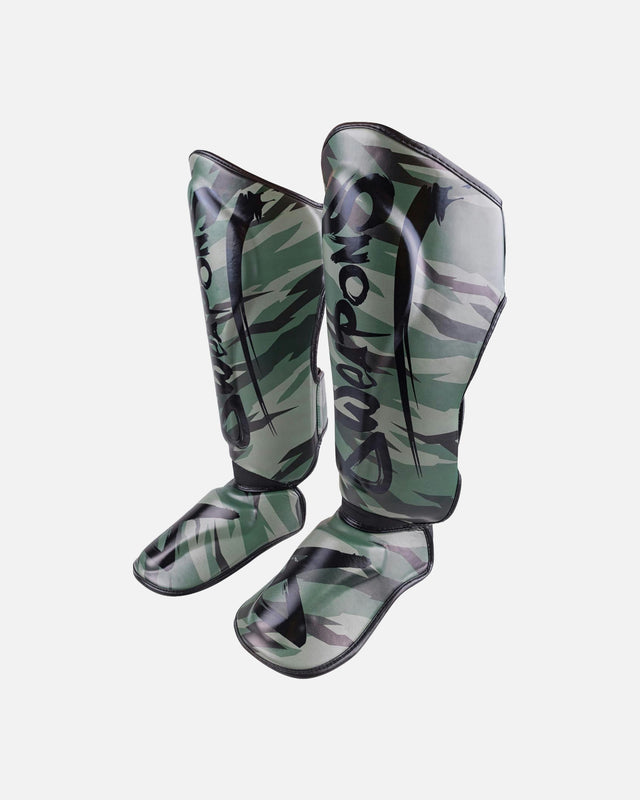 8 WEAPONS Shin guards Unlimited 2.0 – Woodland Camo
