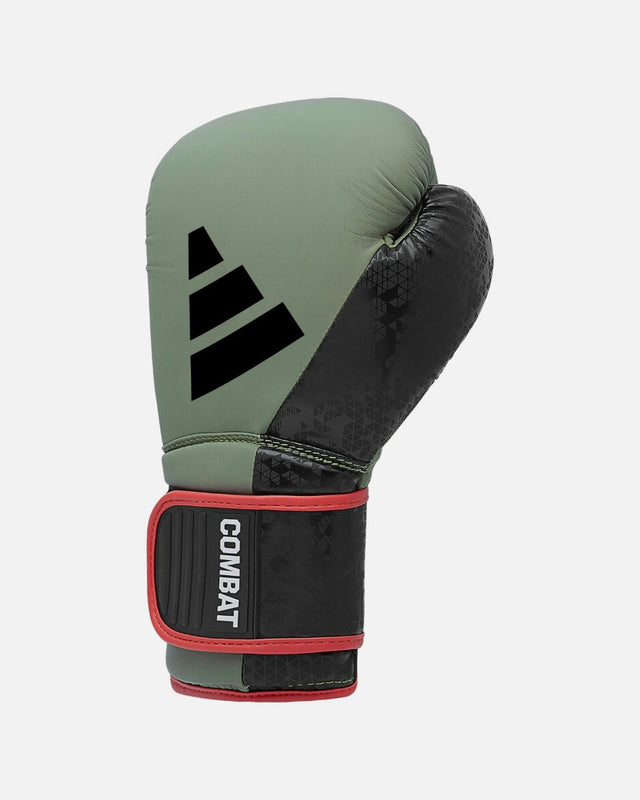 Boxerské rukavice Adidas Combat 50 – Zelené/Černé
