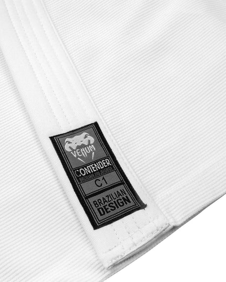 Kimono BJJ Venum Contender – Białe – Dziecięce