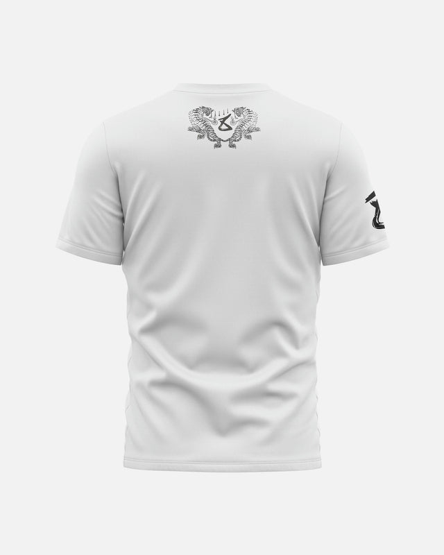 8 WEAPONS T-Shirt Eight Ways Yant – White