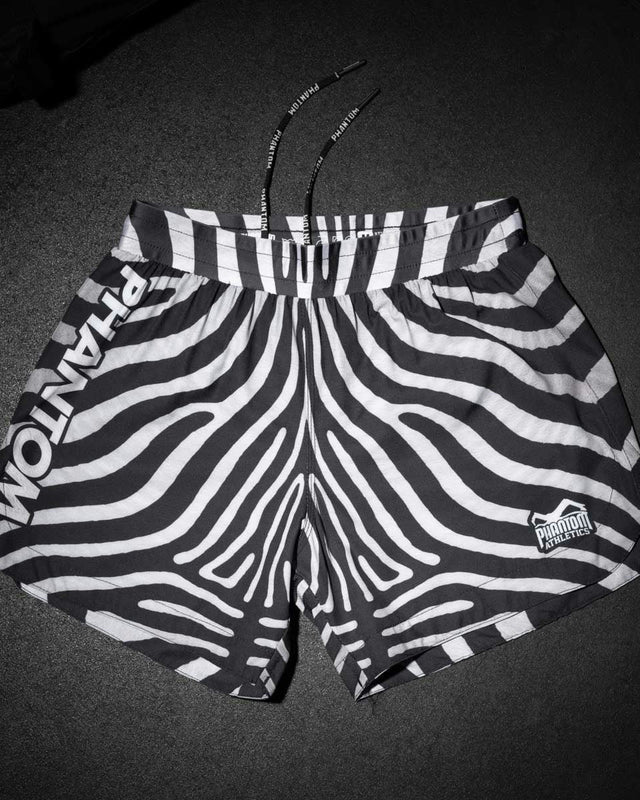 Phantom Athletics MMA Shorts Fusion - Zebra