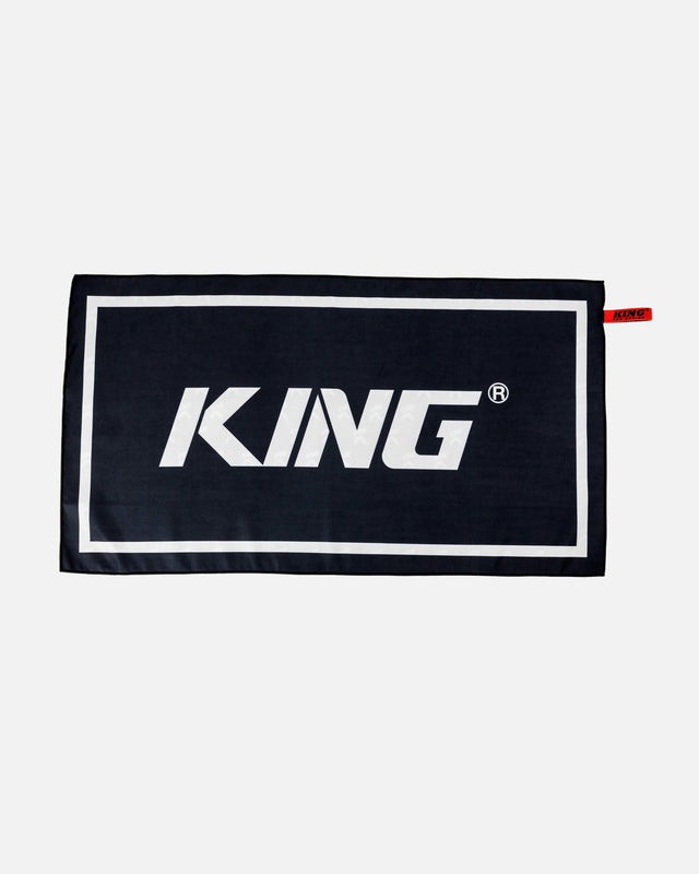 King Pro Boxing Handtuch Ring Ready – Schwarz