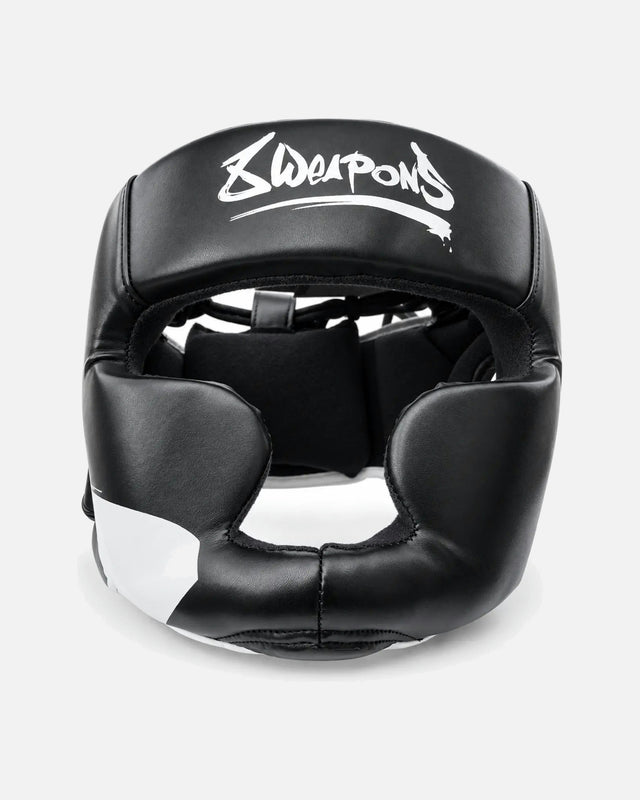 Casco de boxeo 8 WEAPONS Unlimited 2.0 – Negro/Blanco