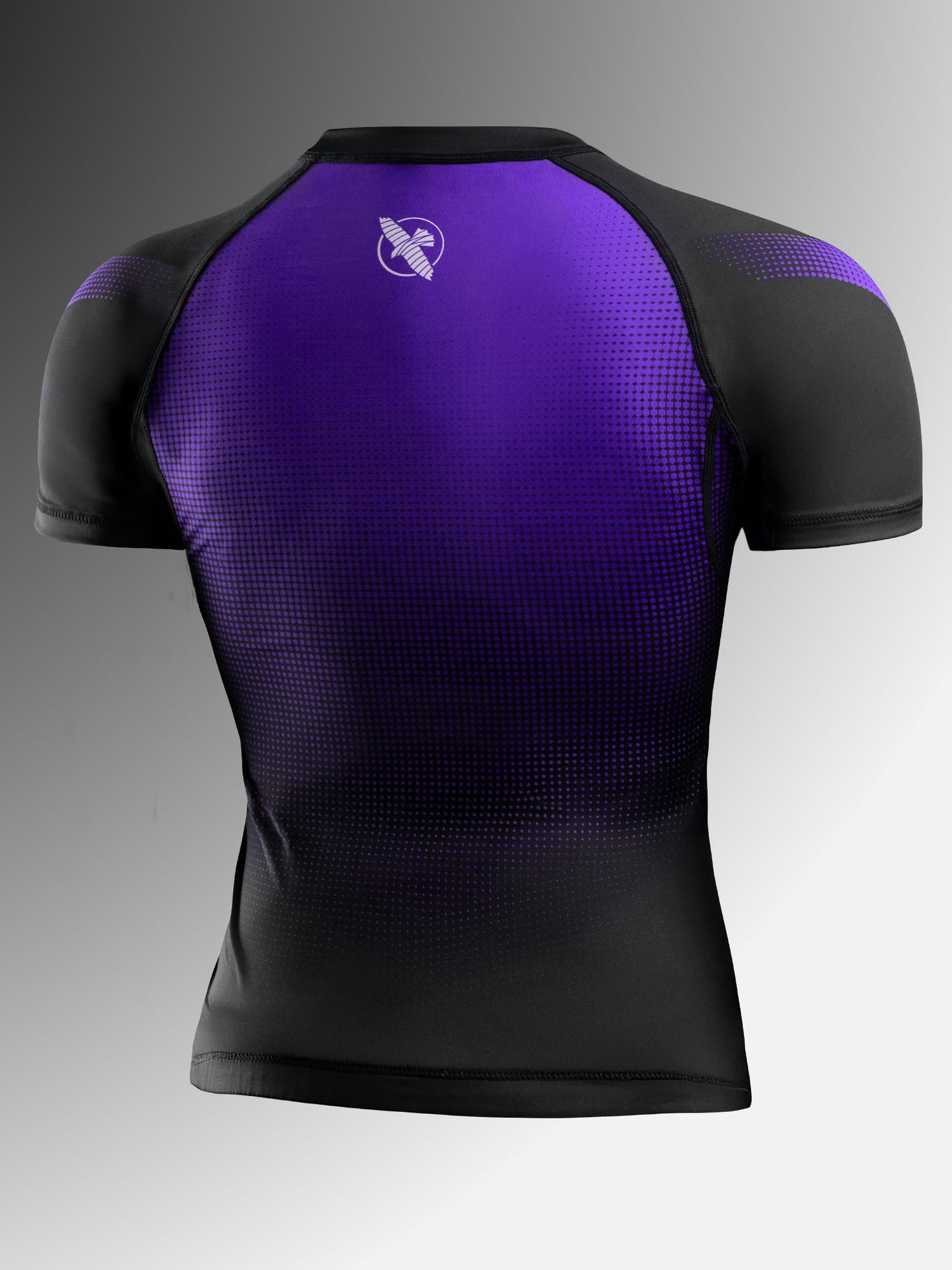 Hayabusa Rashguard Pro Ranked Korte Mouwen Dames - Paars