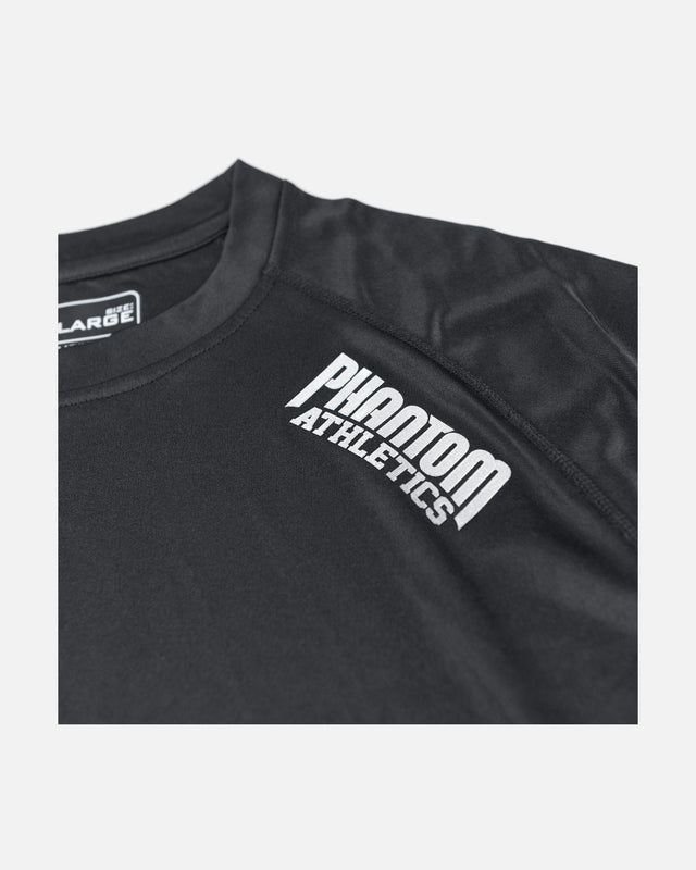 Camiseta Phantom Athletics Tactic Manga Corta – Negro