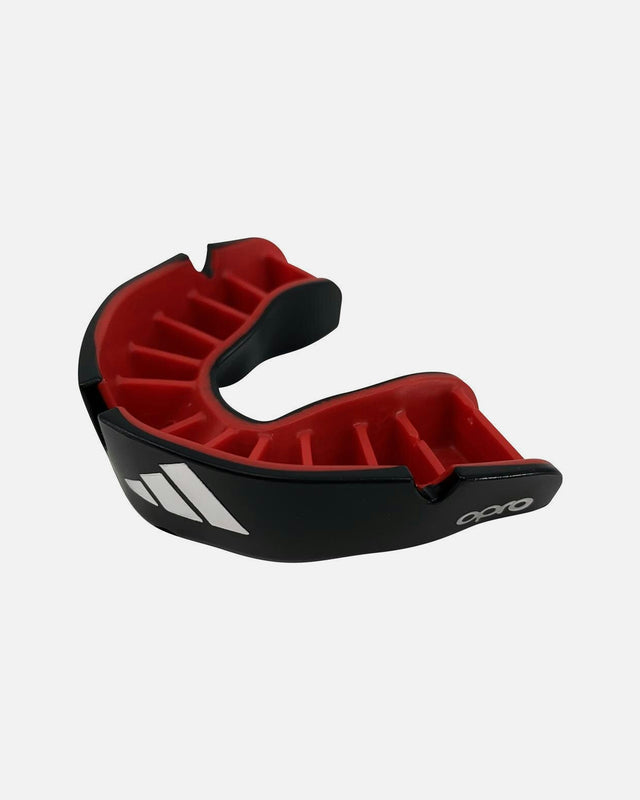 Adidas Mundschutz OPRO Gen4 Silver-Edition – Schwarz