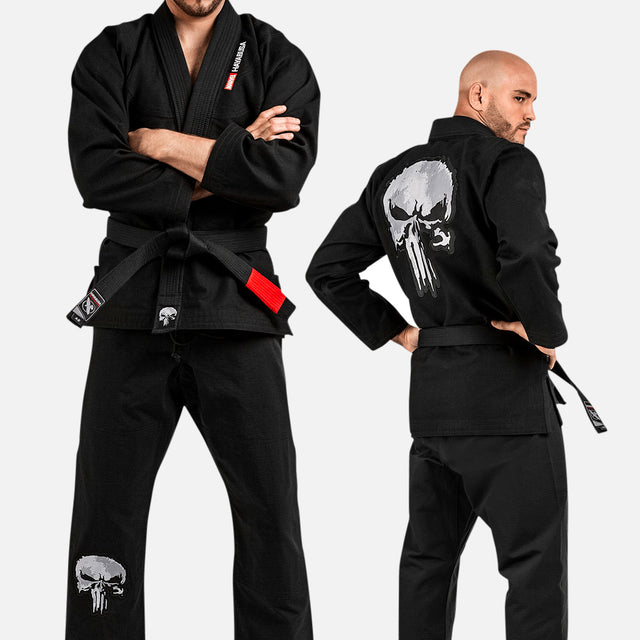 BJJ kimono Marvel The Punisher – Černé
