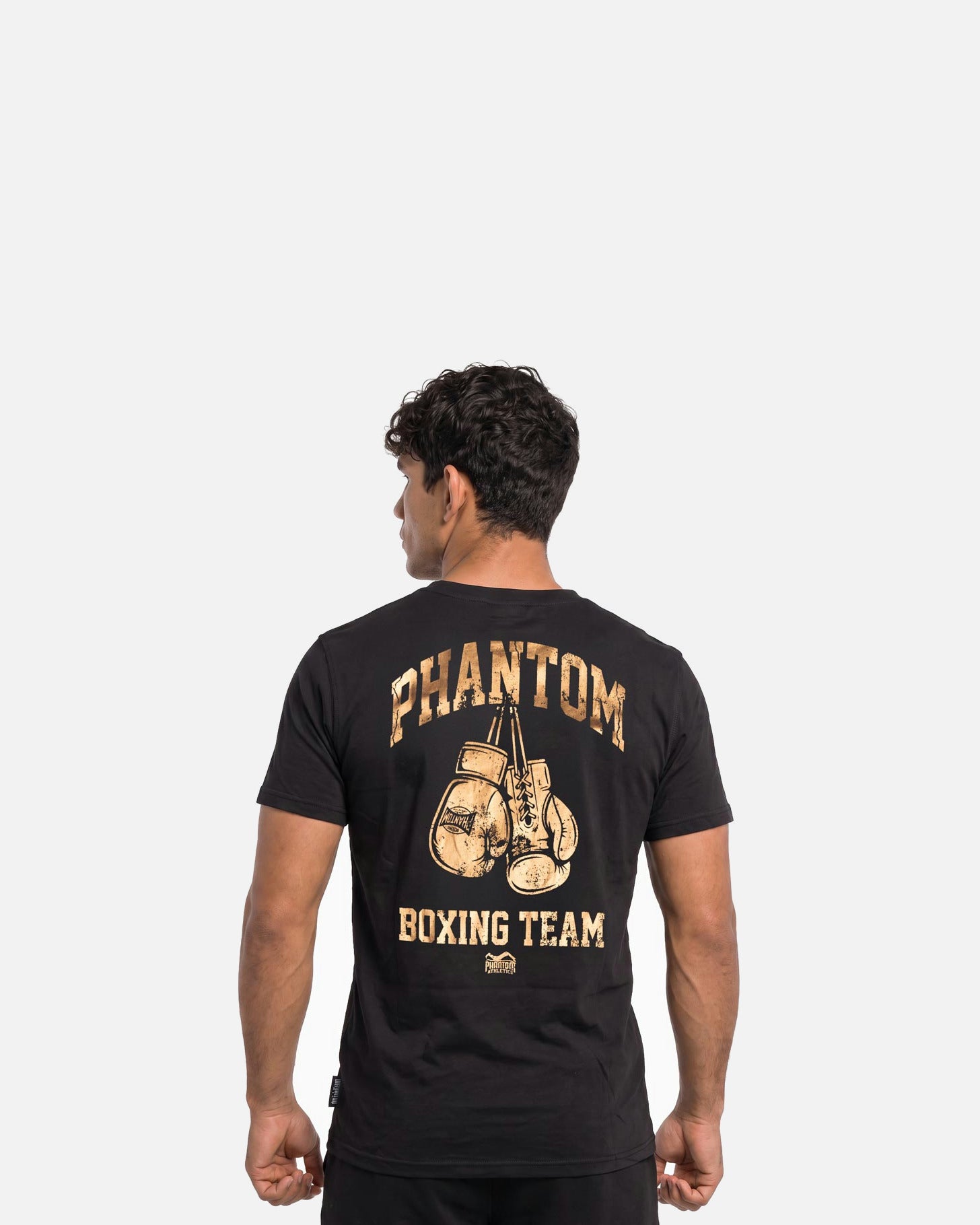 T-Shirt Phantom Athletics Boxing Team – Nero/Oro