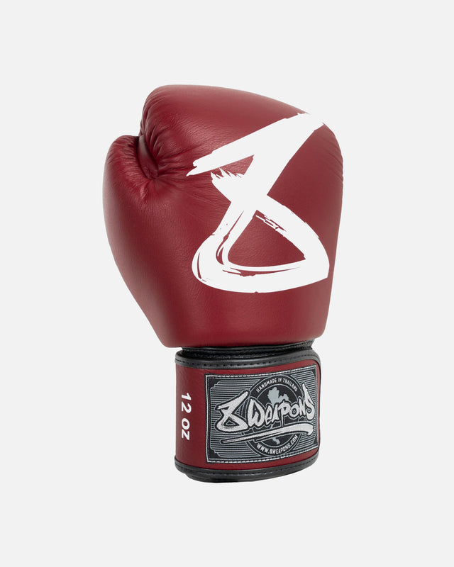 Guantes de boxeo 8 WEAPONS Big 8 Premium – Burdeos