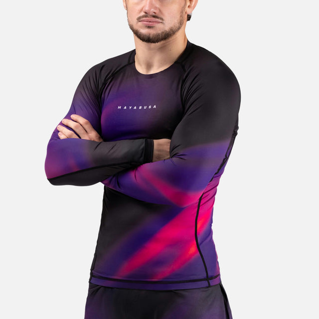 Rashguard Hayabusa Apex Nova Manches Longues – Violet Ultraviolet
