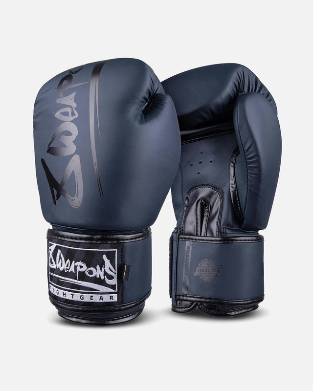 Guantes de boxeo 8 WEAPONS Unlimited 2.0 – Azul oscuro/Negro