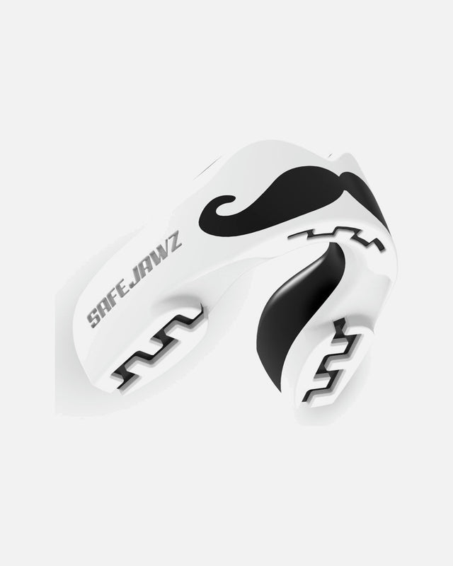 Safejawz Mundschutz Extro-Series Moustache – Schwarz