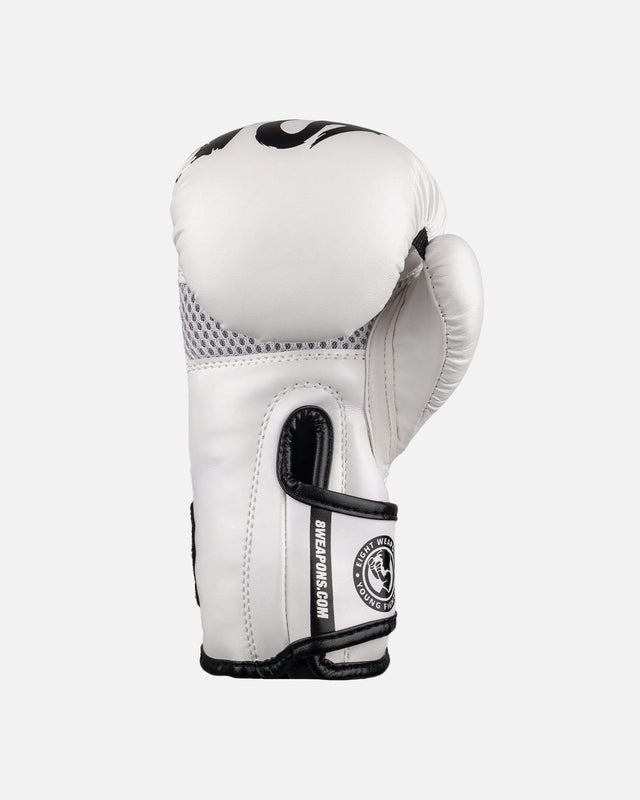 Guantoni da boxe 8 WEAPONS Unlimited 2.0 – Bianco/Nero