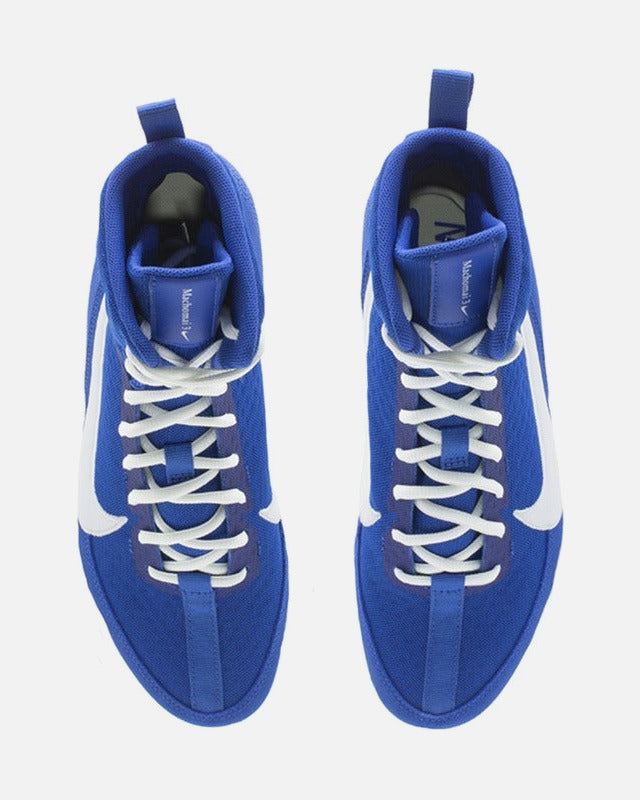 Botas de boxeo Nike Machomai 3 – Azul/Blanco