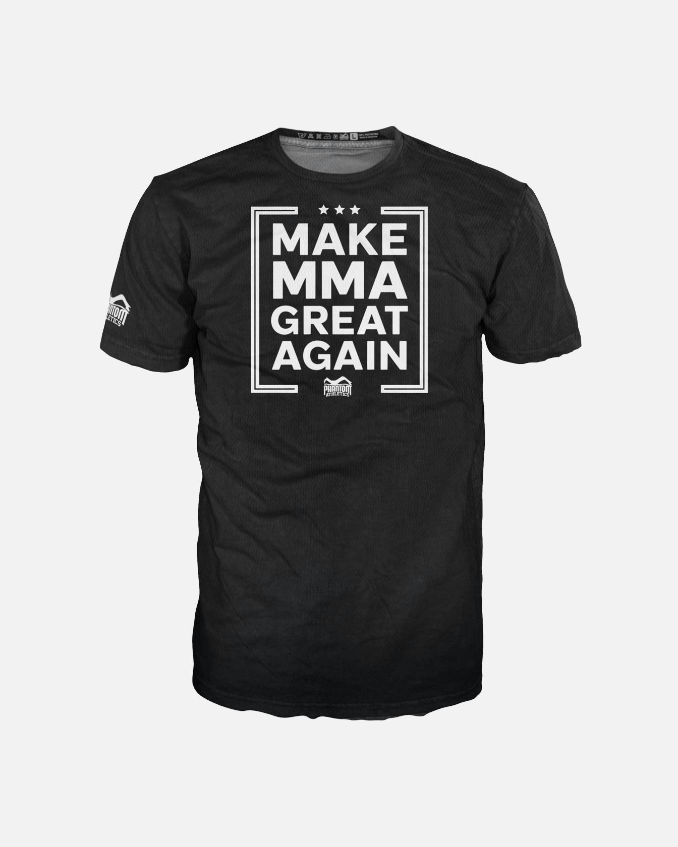 T-shirt da allenamento Phantom Athletics Trainingsshirt EVO Make MMA Great Again – Nero
