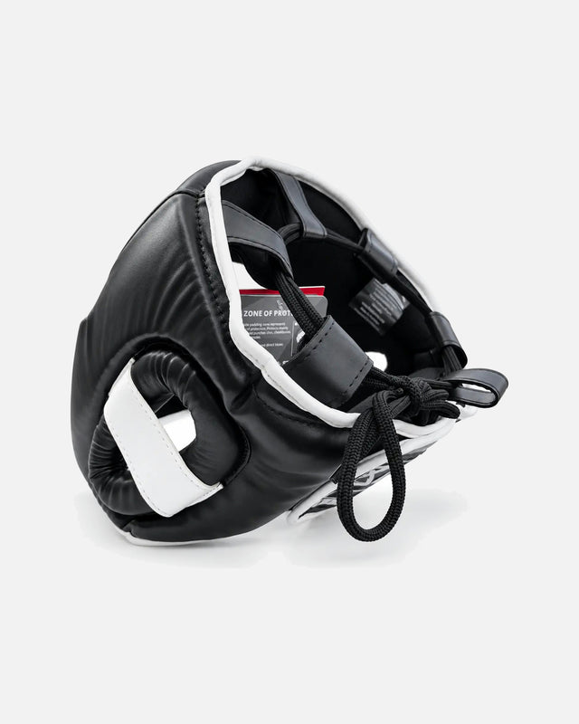 Casco de boxeo 8 WEAPONS Unlimited 2.0 – Negro/Blanco
