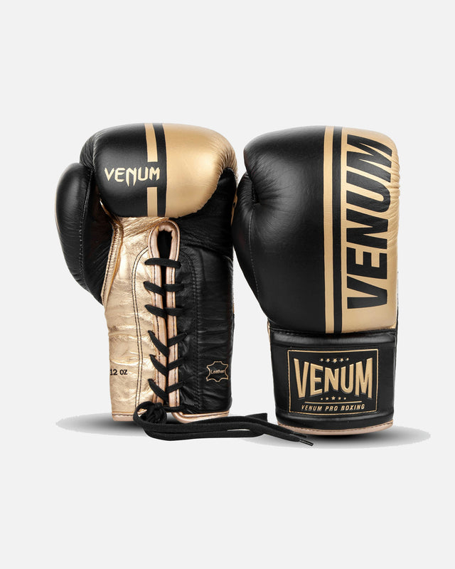 Guantes de boxeo Venum Shield – Negro/Oro