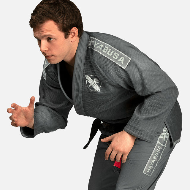 Kimono de BJJ Hayabusa Lightweight – Gris