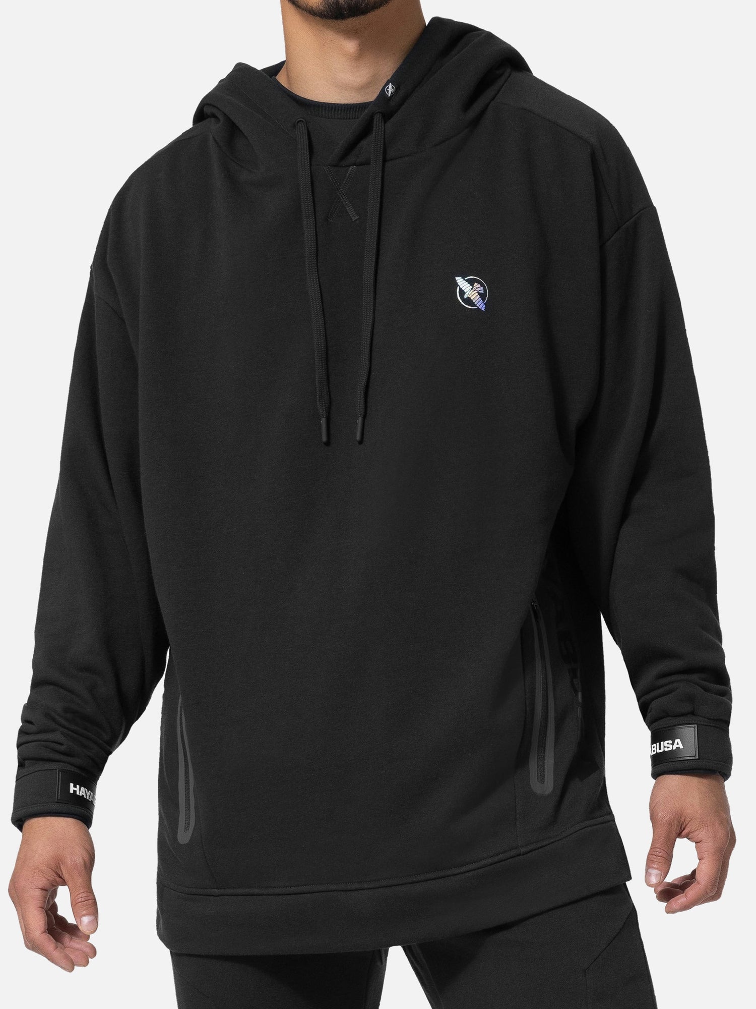 Hayabusa Hoodie Midweight Pullover – Schwarz