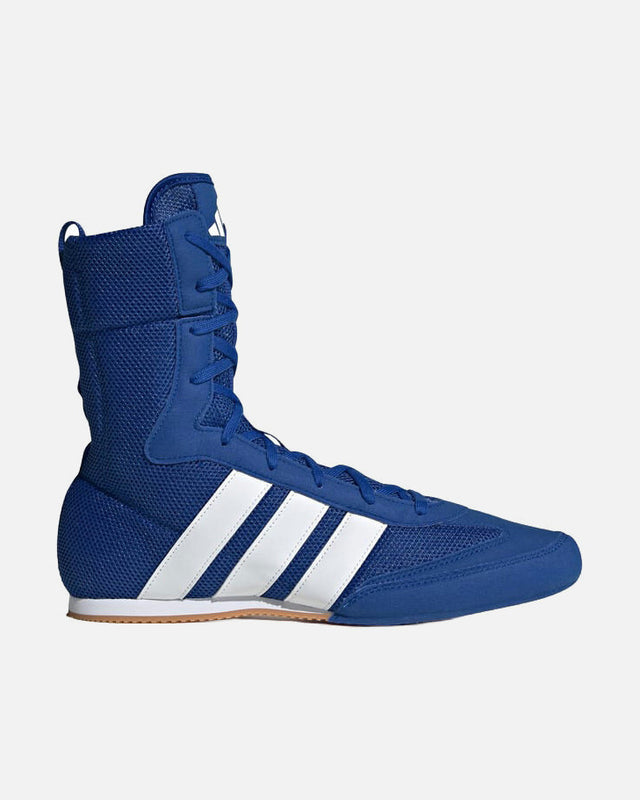 Chaussures de boxe Adidas Box Hog Classic – Bleu/Blanc