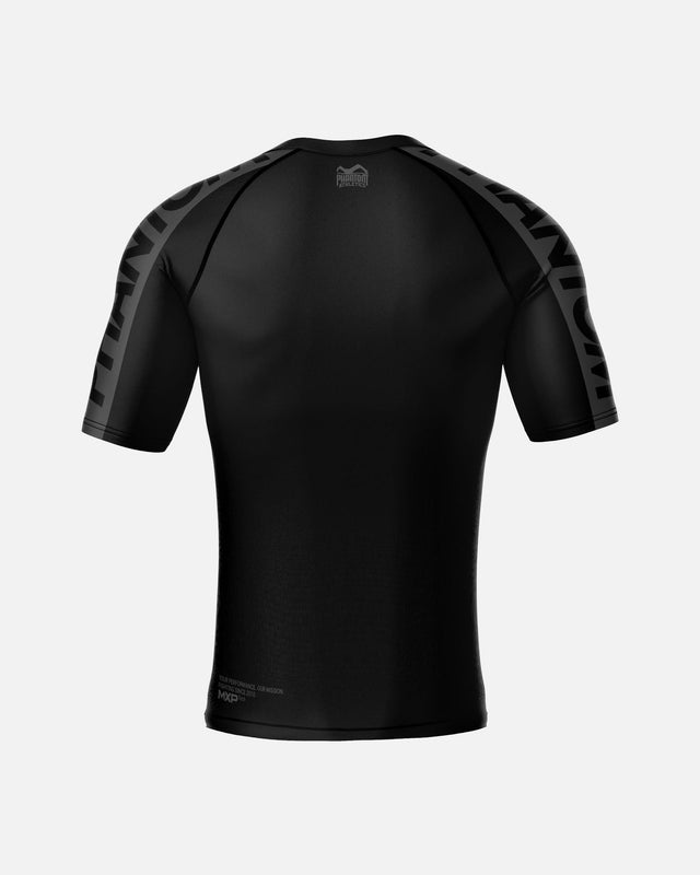 Rashguard Phantom Athletics EVO Apex Maniche Corte – Nero/Grigio