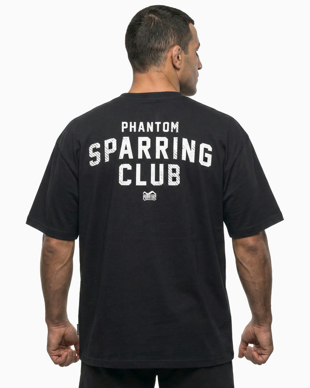 Phantom Athletics T-Shirt Sparring Club Oversize Heavy - Black