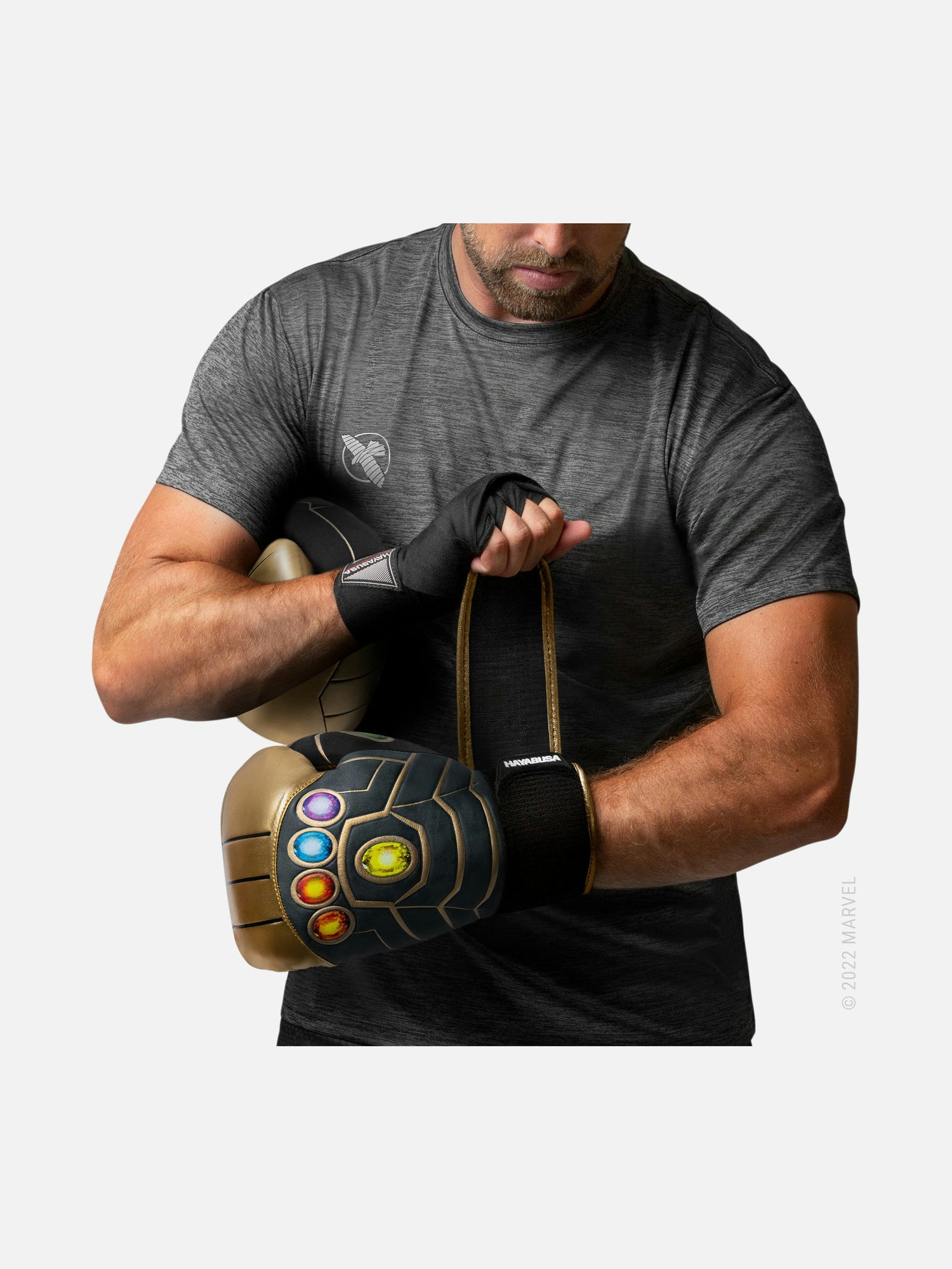 Hayabusa Boxhandschuhe Thanos – Gold/Schwarz