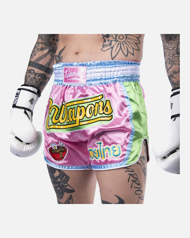 8 WEAPONS Muay-Thai-Shorts Yummy – Rosa