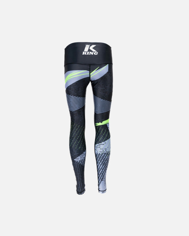 King Pro Boxing Compressie Shorts Shadow Dames - Zwart
