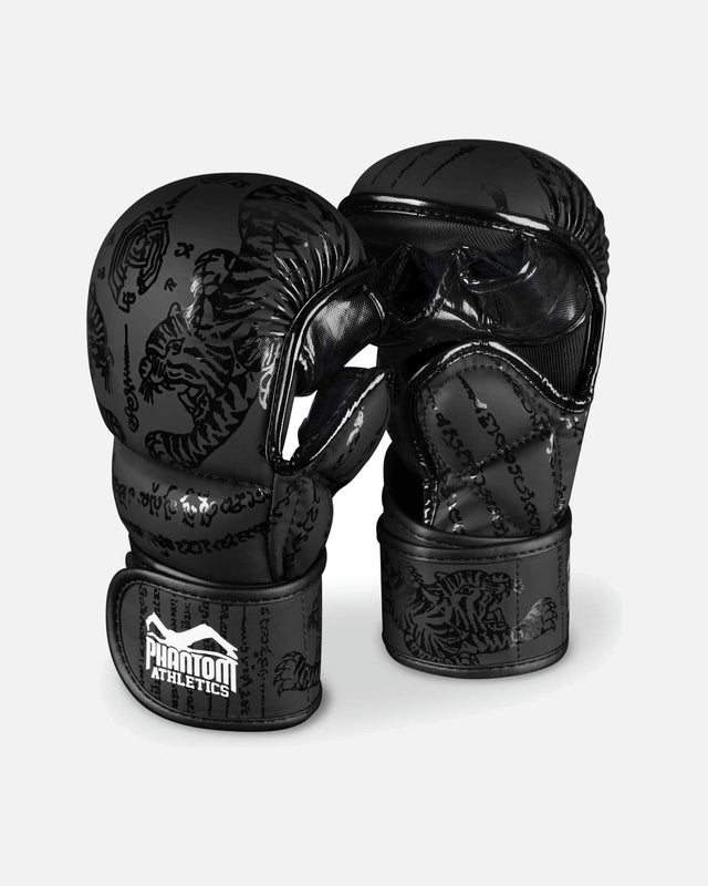 Gants de sparring MMA Phantom Athletics Muay Thai – Noir