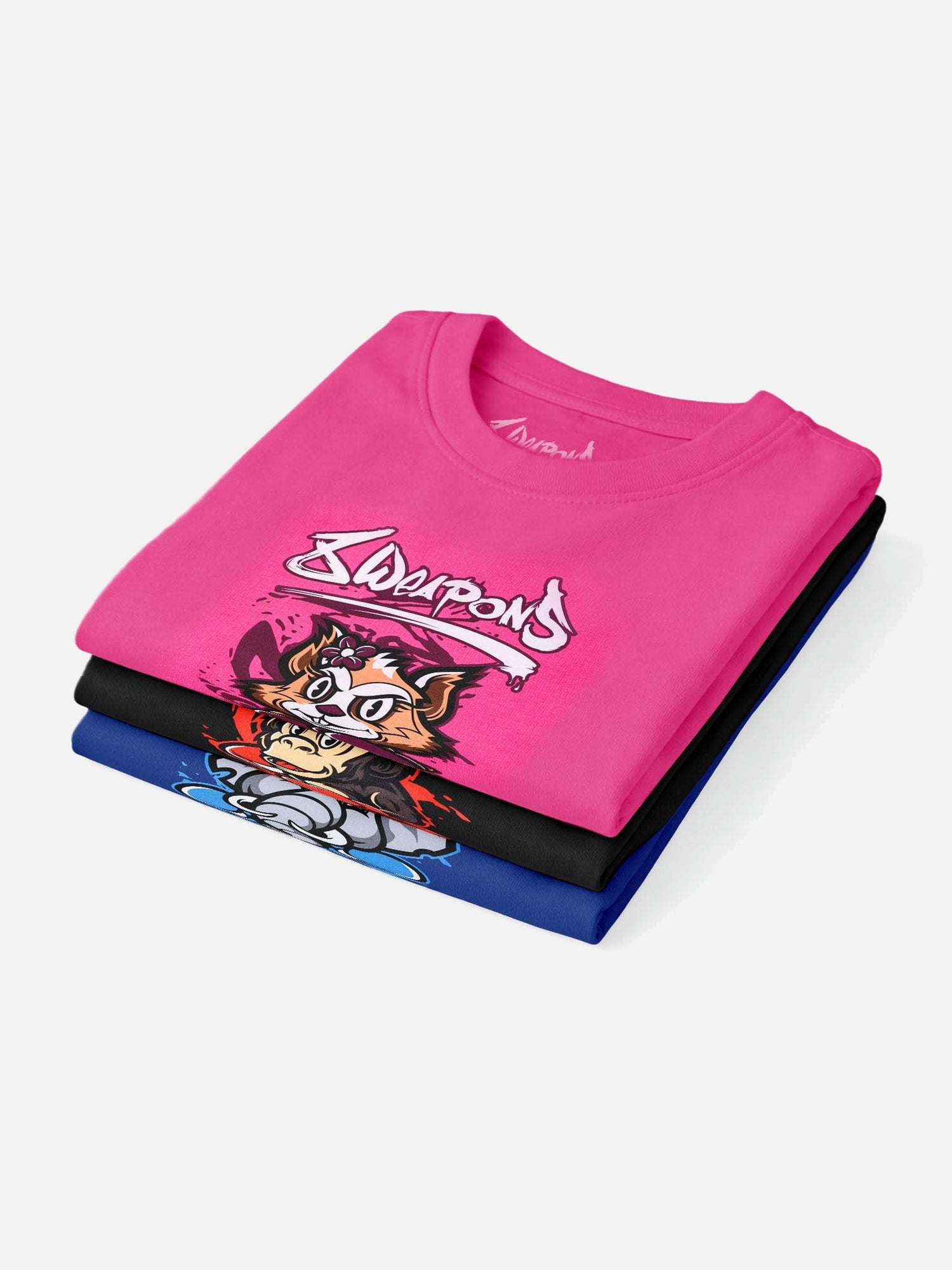 Camiseta 8 WEAPONS Niños - Rosa